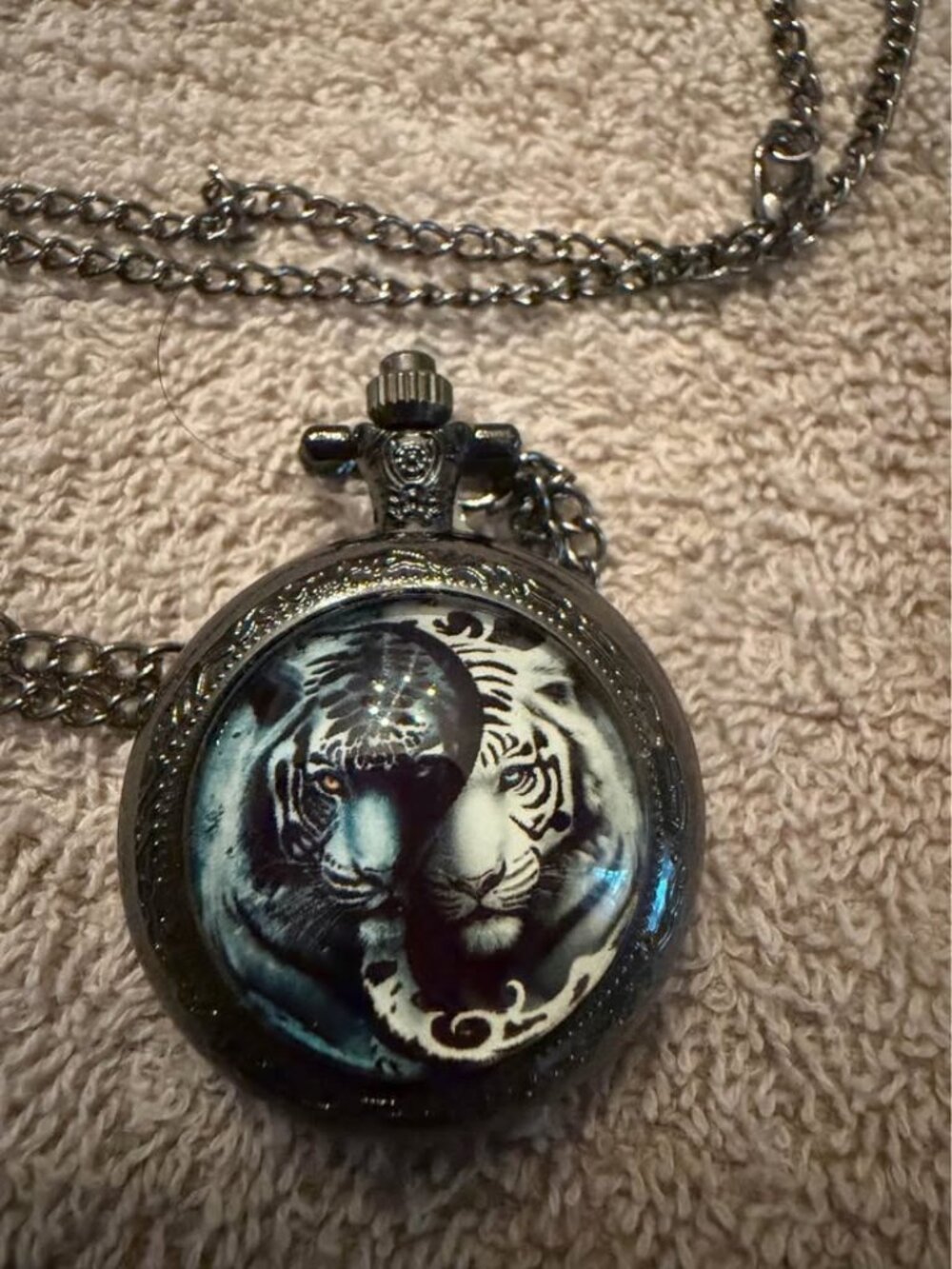 Tiger Pocket Watch